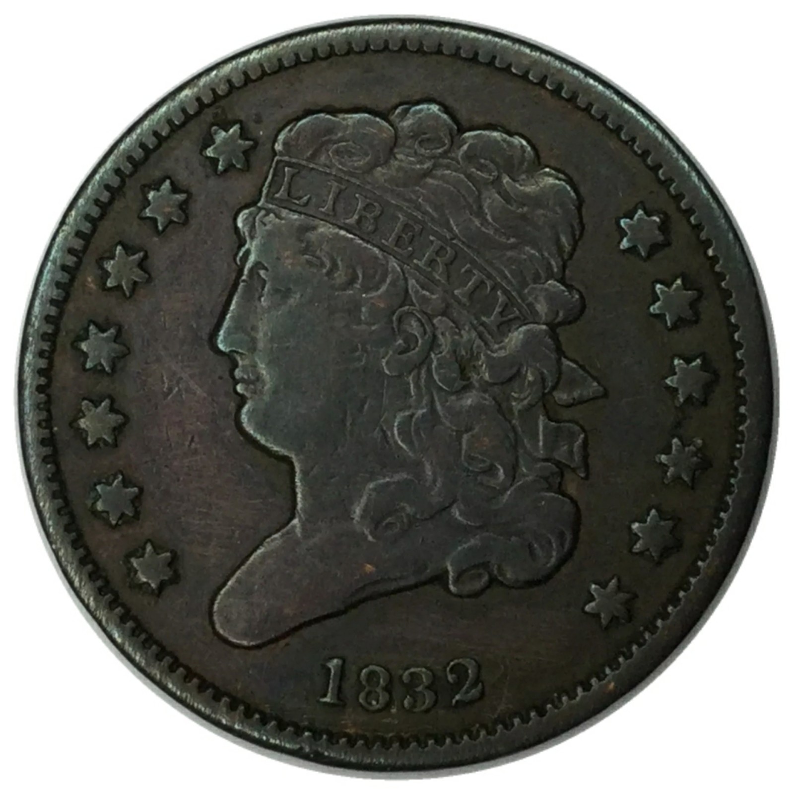 1832-1/2c-Classic-Head-Half-Cent-#2-Cohen-1